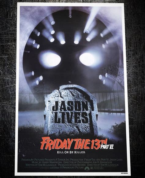 jason lives friday the 13th part 6 1987 written and