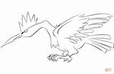 Pokemon Fearow Coloring Pages Generation Printable Color Tauros Drawing Popular Print sketch template