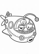 Octonauts Coloring Pages Printable sketch template