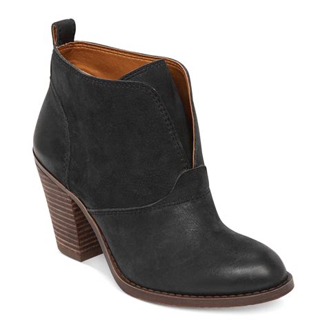 Lucky Brand Women S Ehllen Booties In Black Lyst