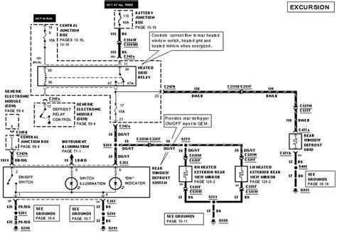 diagram ford excursion wiring diagram window mydiagramonline