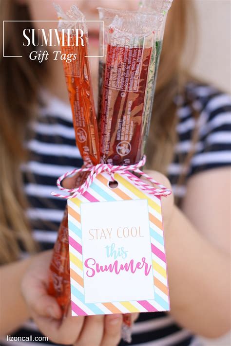 stay cool summer gift tags liz  call
