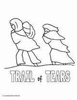 Tears Trail Coloring Drawing Oregon Pages Drawings Color Google Teaching History Result Getcolorings Paintingvalley Choose Board Sg Adult sketch template