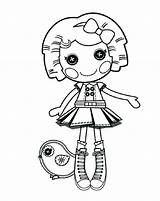 Lalaloopsy Coloring Baby Pages Getcolorings Printable sketch template