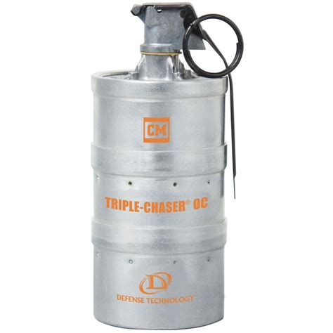 triple chaser separating canister oc defense technology