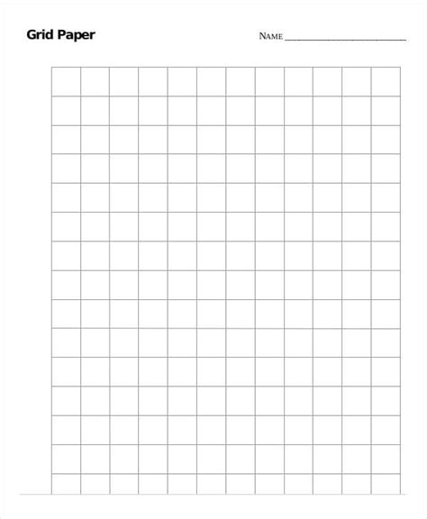 printable grid paper template    documents