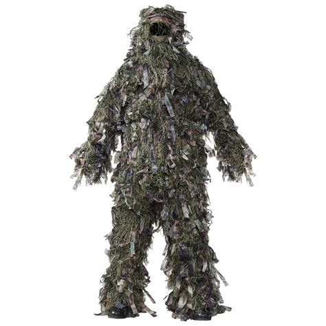 hot shot mens  piece   ghillie suit woodland camo hunting ghill