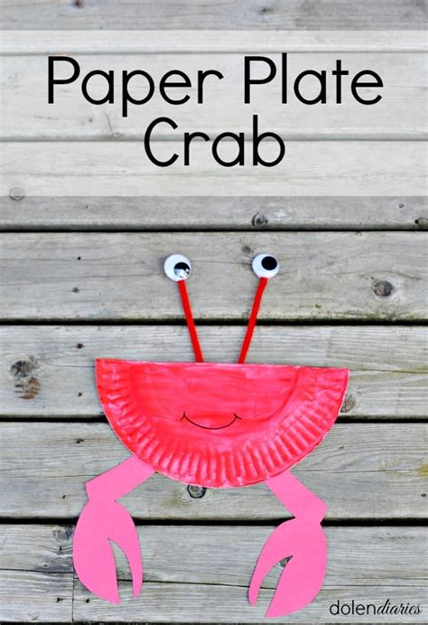 paper plate crab skip   lou