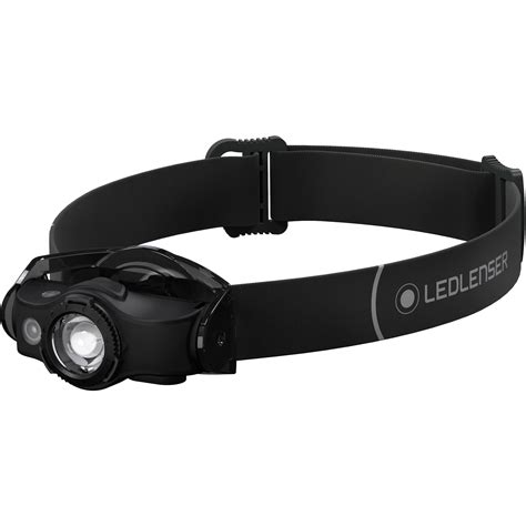 ledlenser mh led headlamp black  bh photo video