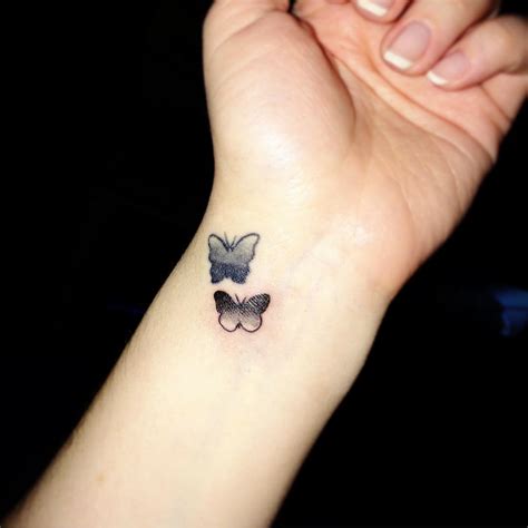 Butterfly Tattoo Small Wrist David Baptiste Chirot