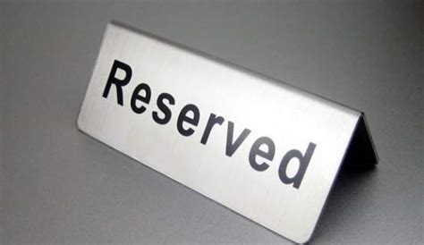 tips  booking  reservation   restaurant