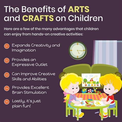 benefits  arts  crafts  children children benefits