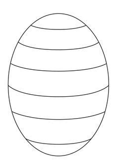 blank easter egg template  create   patterns  pre