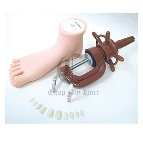 pedicure training foot kit  holder footkit