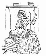 Sewing Coloring Pages Getcolorings House Getdrawings sketch template