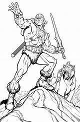 He Man Coloring Pages Skeletor Deviantart Heman Masters Universe Coloriage Colouring Cartoon Cartoons Comic Dork Adult Drawing Blitz Style Chubeto sketch template