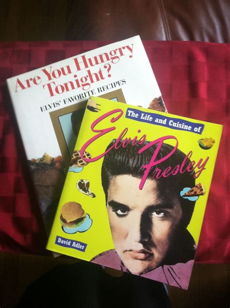 2 Books On Elvis Presleys Favorite Foods C 1992 And 1987 Best