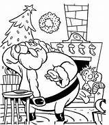 Claus Santa Water Coloring Pages Holidays Drink Giant Snow Playing Man sketch template