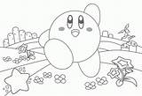 Kirby Coloring Pages Print Printable Color Kids Getcolorings Getdrawings Friends sketch template