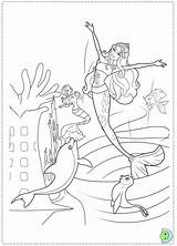 Sirena Colorear Dinokids Mermaid Tale Zuma Desenho Tudodesenhos sketch template
