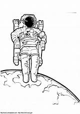 Astronaut Malvorlage Ausmalbilder sketch template