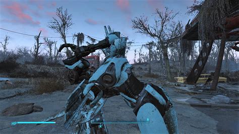 Fallout 4 Screenshot Fainting Assaultron By