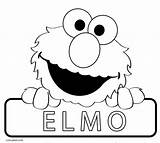 Elmo Coloring Pages Birthday Sesame Choose Board Christmas Printable Happy sketch template