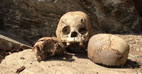 cave of bones makes a macabre playground for myanmar villagers