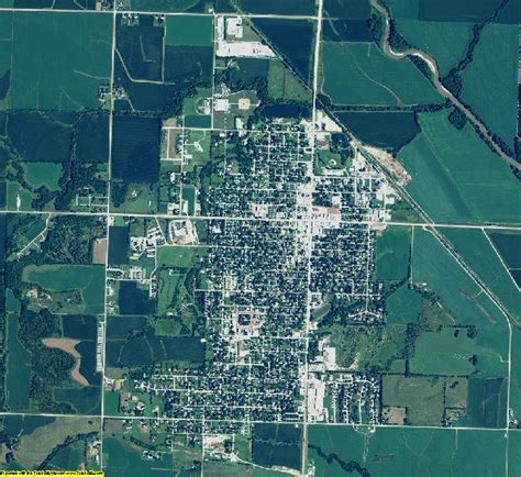 nemaha county nebraska aerial photography