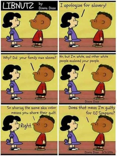 Hilarious Cartoon Sums Up Insanity Of Liberal White Guilt