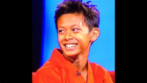 kieran tamondong on little big shots with steve harvey