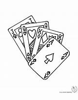 Poker Coloring Carte Da Gioco Colorare Disegno Disegni Di Pages Playing Tattoo Bambini Cards Per Stampare Drawings Tatoo 3kb Choose sketch template