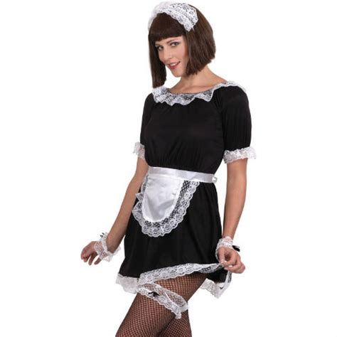 French Maid Apron And Hat