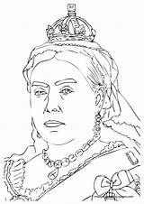 Coloring Pages Royal Family British Queen Victoria Colouring People Drawing Kids Sheets Line Print Printable Search History Yahoo sketch template