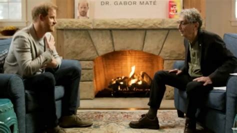 dr gabor mate prince harry interviewer  trauma expert