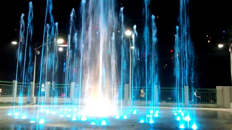 magic fountain  public park youtube