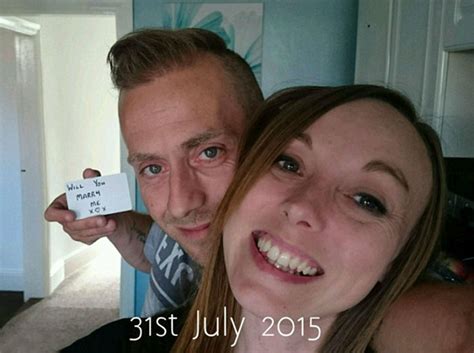 Guy Hides Marriage Proposal In Every Photo With His