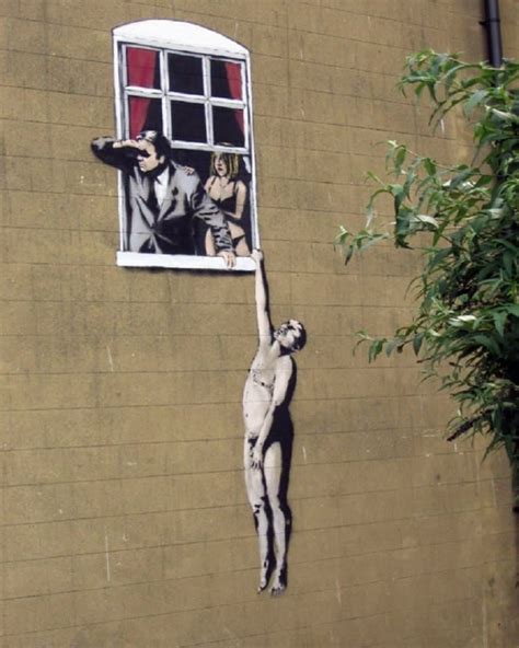 10 amazing pieces of street art by banksy