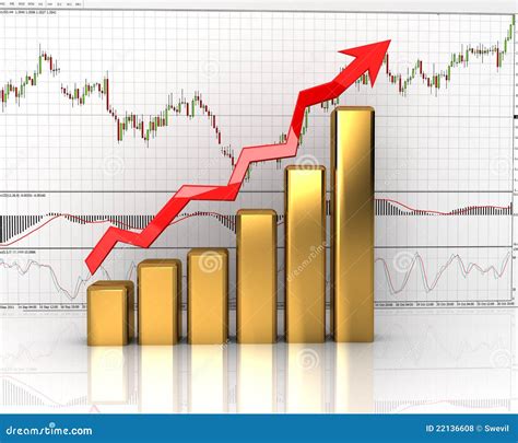 chart diagram stock illustration illustration  finance