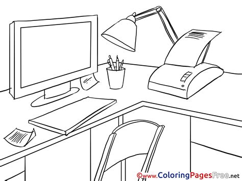 dr office coloring page