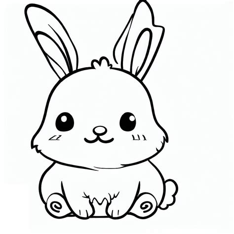desenhos de um coelhinho feliz  colorir  imprimir colorironlinecom
