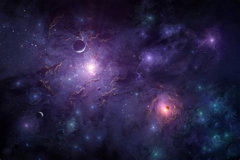 nebula sci fi space hd wallpaper  gabriel gajdos