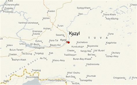 kyzyl location guide