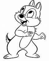 Chip Coloring Pages Disney Dale Clipart Outline Drawing Dales Printable Kids Size Castle Clip Print Da Cartoon Colorare Christmas Next sketch template