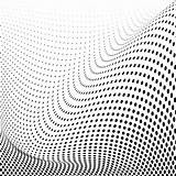 Background Wavy Halftone Vector Static sketch template