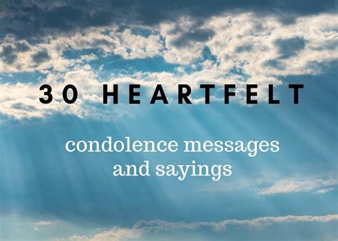 heartfelt condolence messages  sayings legitng