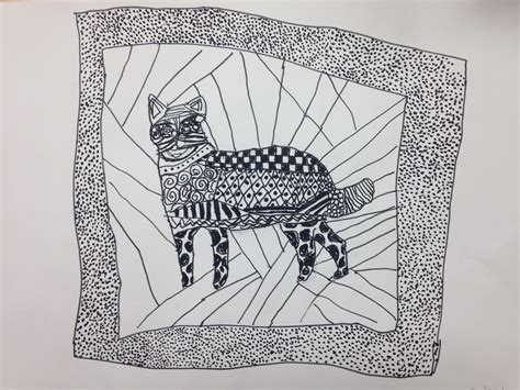 kristen applebee animal zentangle