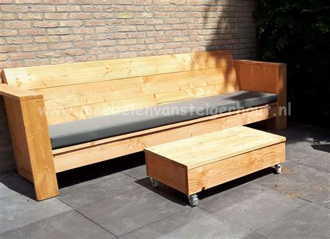 loungebank douglas steigerhout meubelen van steigerhout