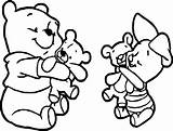 Winnie Piglet Wecoloringpage Tigger sketch template