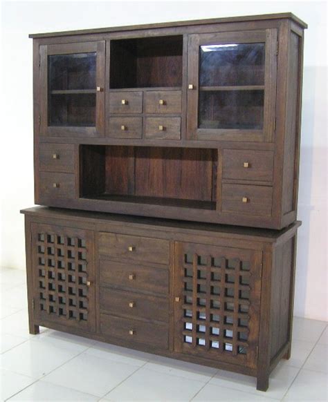 java galery cabinet indoor teak furniture